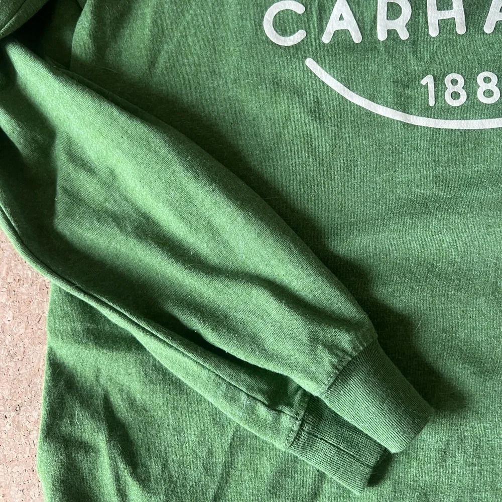 Carhartt men’s long sleeve pocket t size large - Picture 3 of 5